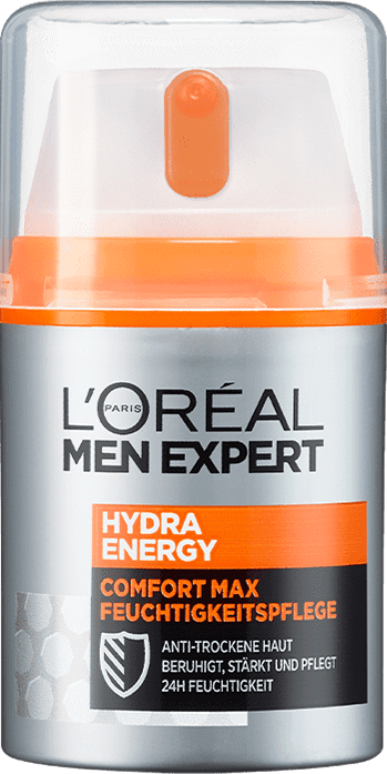 Produktbild L'Oréal MEN EXPERT Hydra Energy Comfort Max Feuchtigkeitspflege Anti Trockene Haut